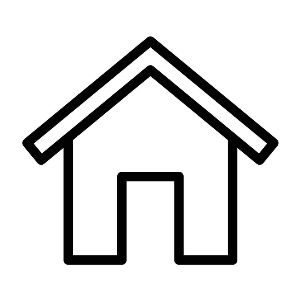 house icon for graphic and web design vector