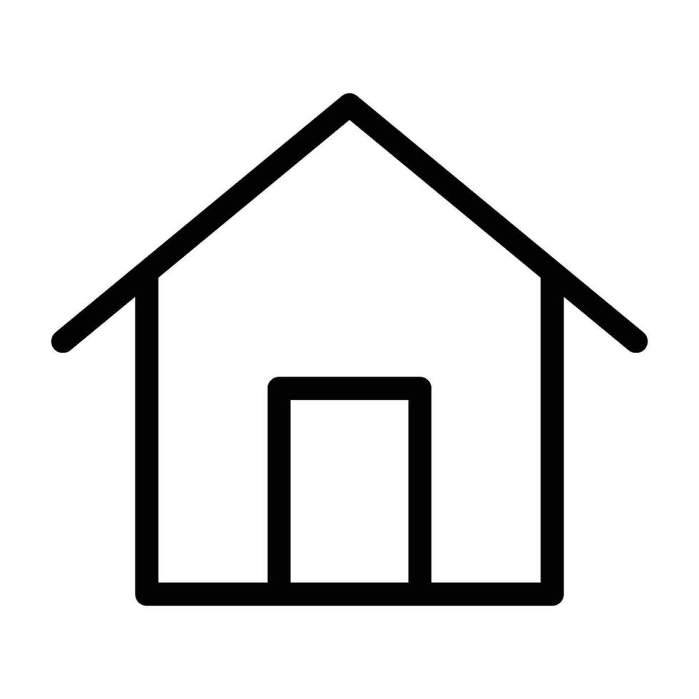 house icon for graphic and web design vector