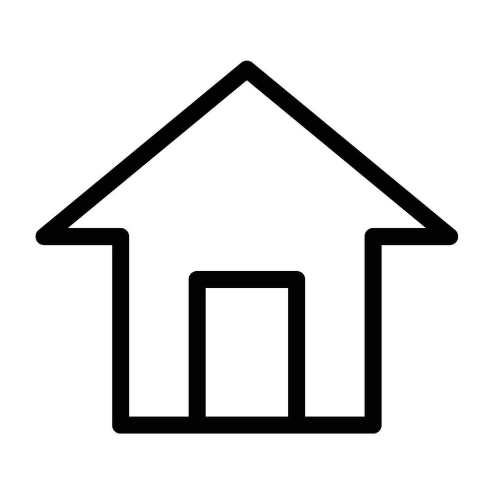 house icon for graphic and web design vector