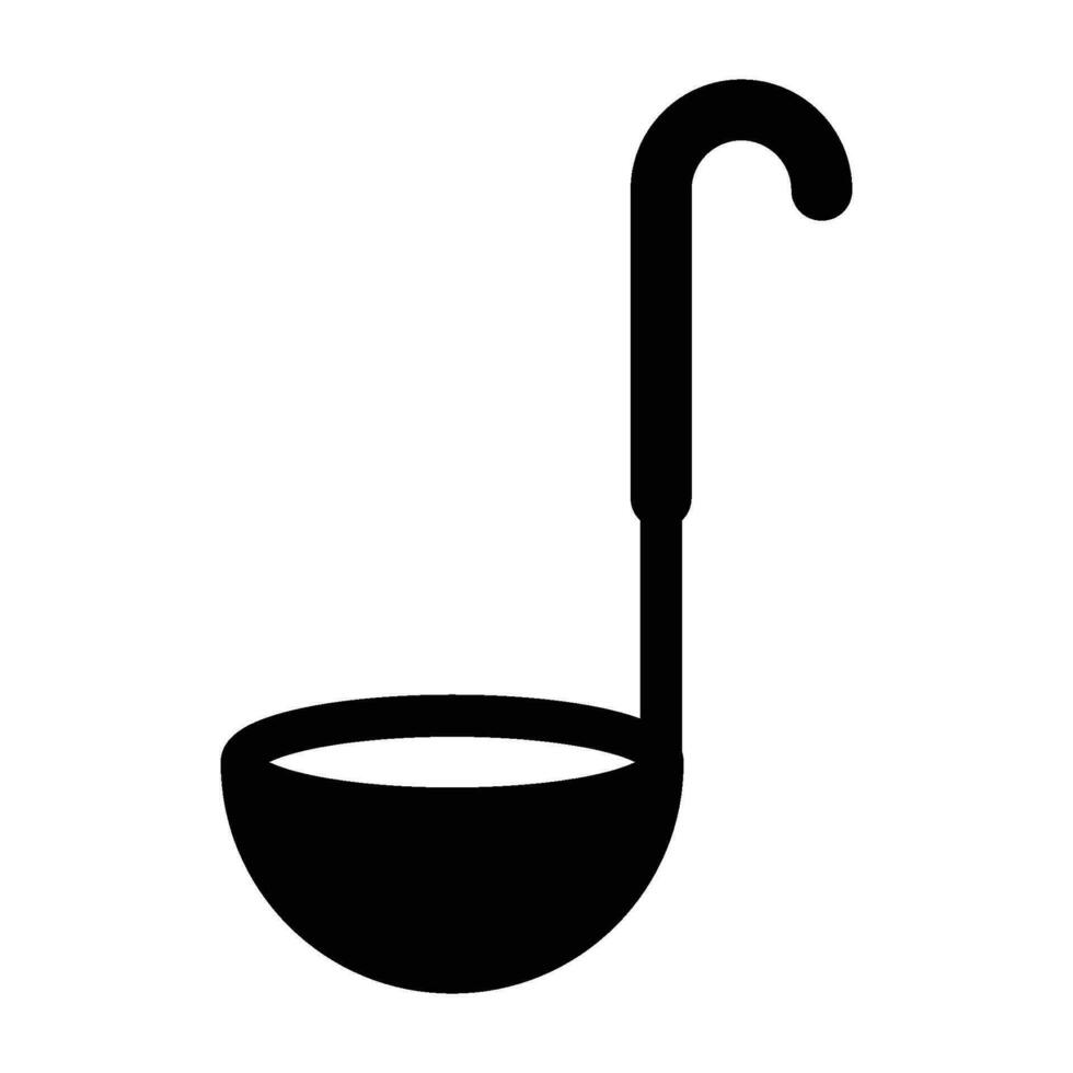 ladle icon for graphic and web design vector