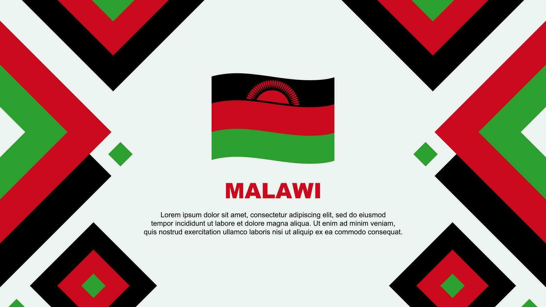 malawi bandera resumen antecedentes diseño modelo. malawi independencia día bandera fondo de pantalla vector ilustración. malawi modelo