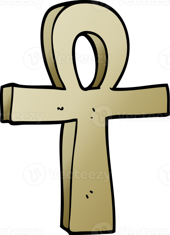 caricatura, garabato, ankh, símbolo png