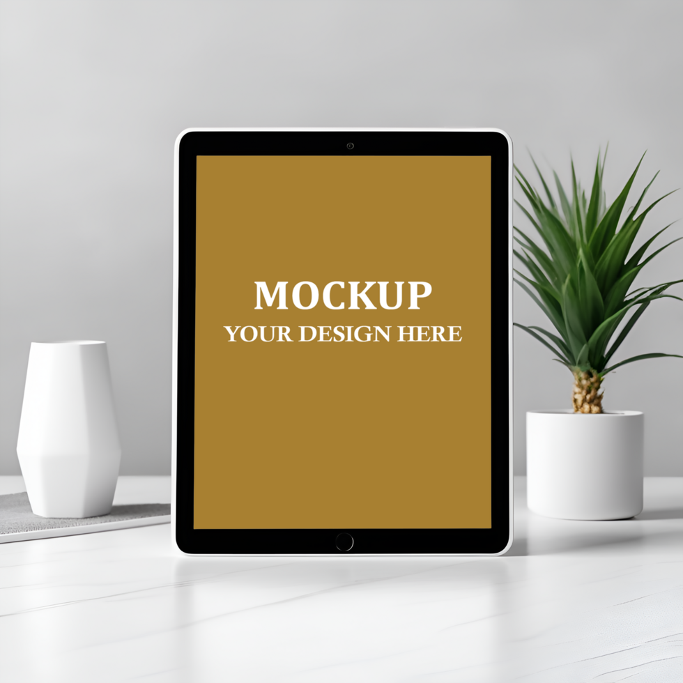 Tablet Device Realistic Editable Mockup psd