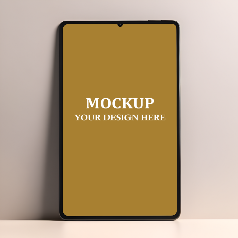 Tablet Device Realistic Editable Mockup psd