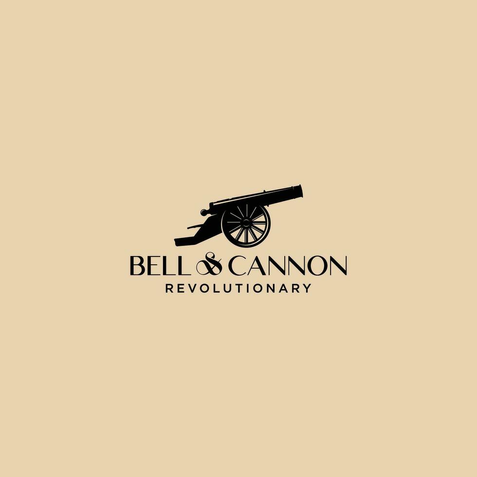 cannon logo design vector
