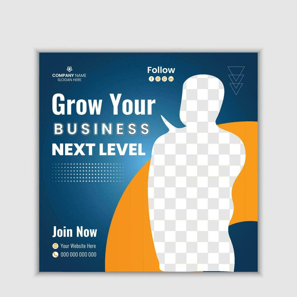 Vector Business Social Media Post Template