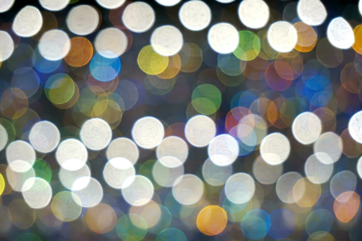 Colorful abstract blurred and bokeh of refection lighting fit to screen background. photo