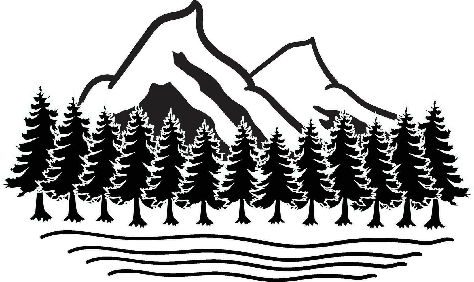 Mountain Logo template design vector illustration
