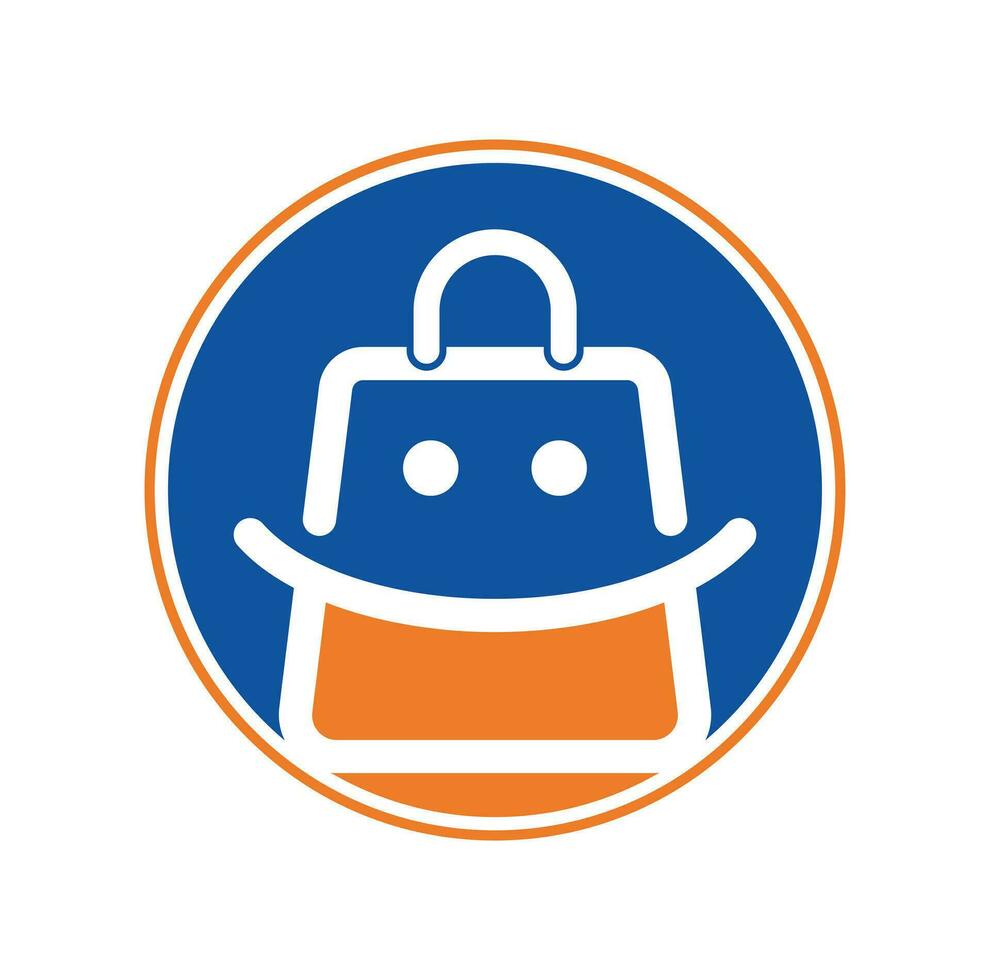 Happy Shop logo designs vector. vector