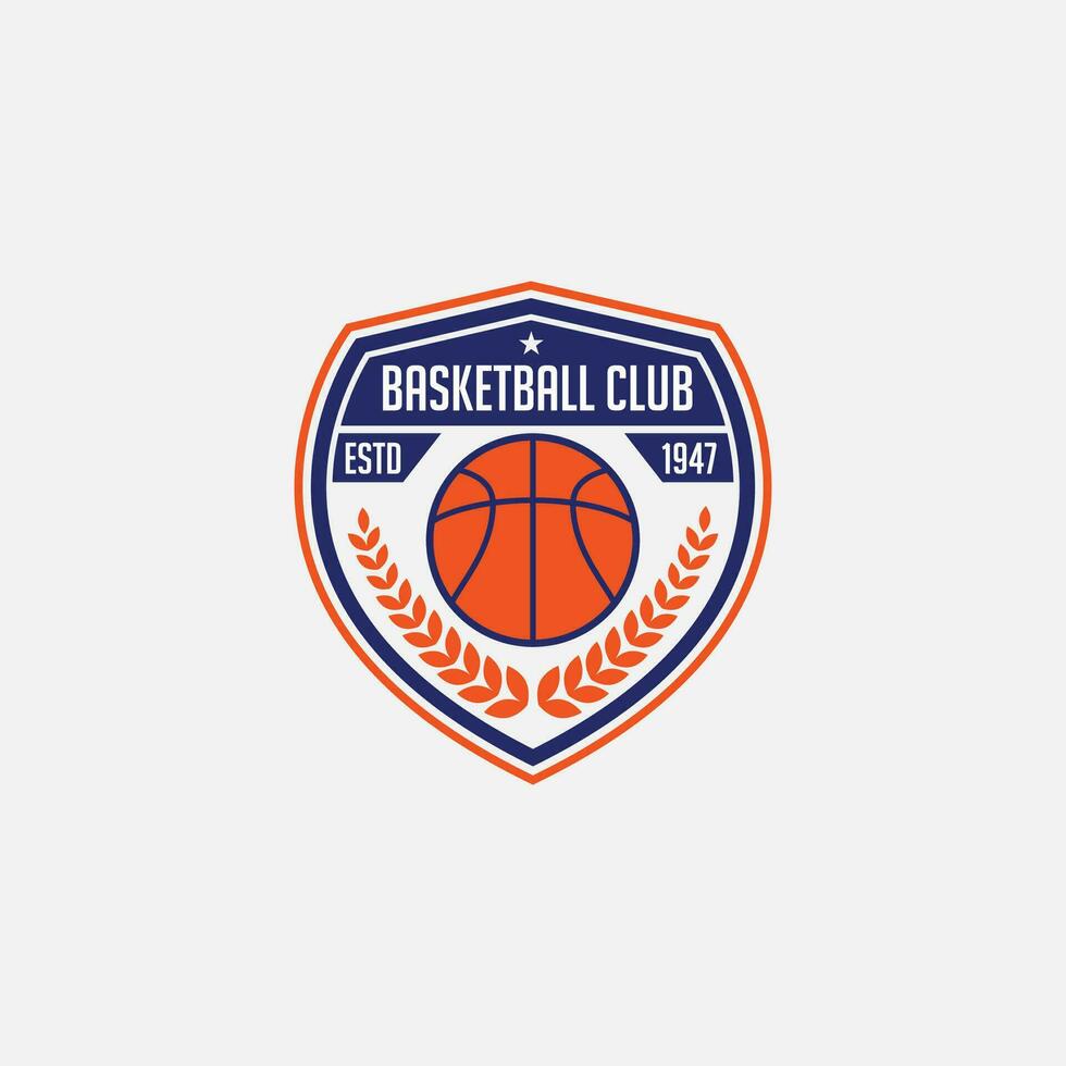 Basketball Logo Badge and Sticker vector