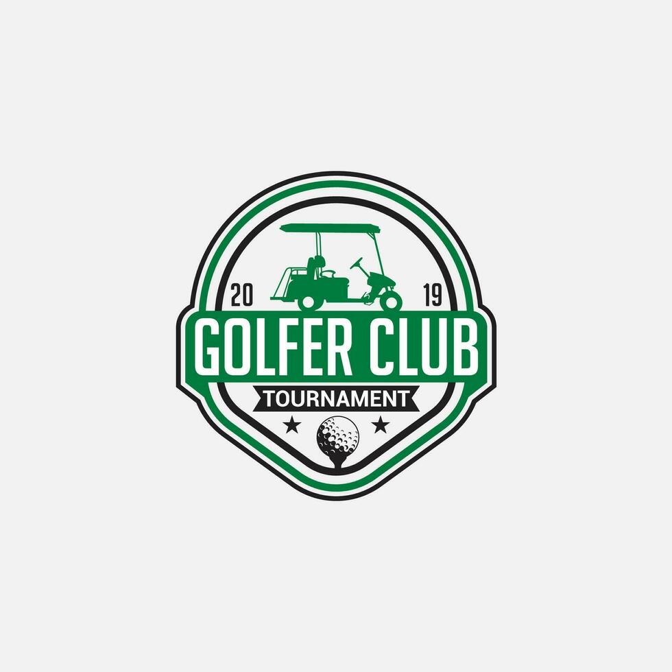 Golf Logo Badge and Sticker vector