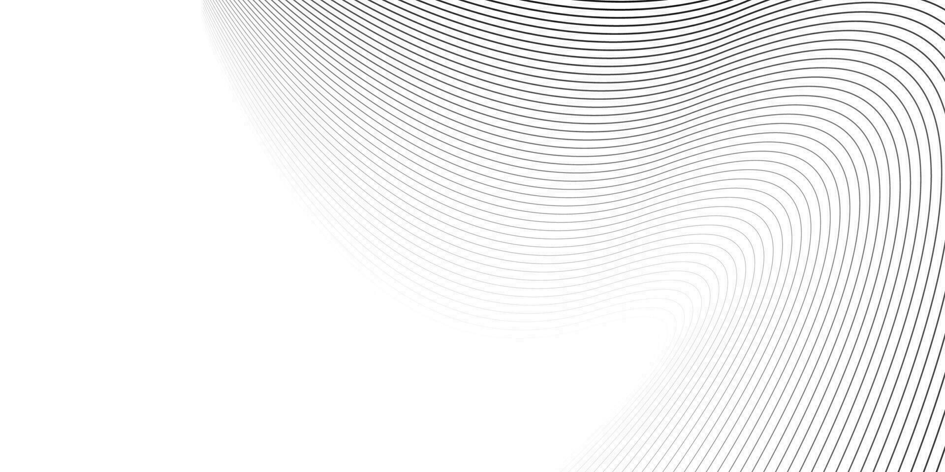 Abstract warped Striped Background. Vector curved twisted slanting, waved lines pattern. Brand new style for your business design