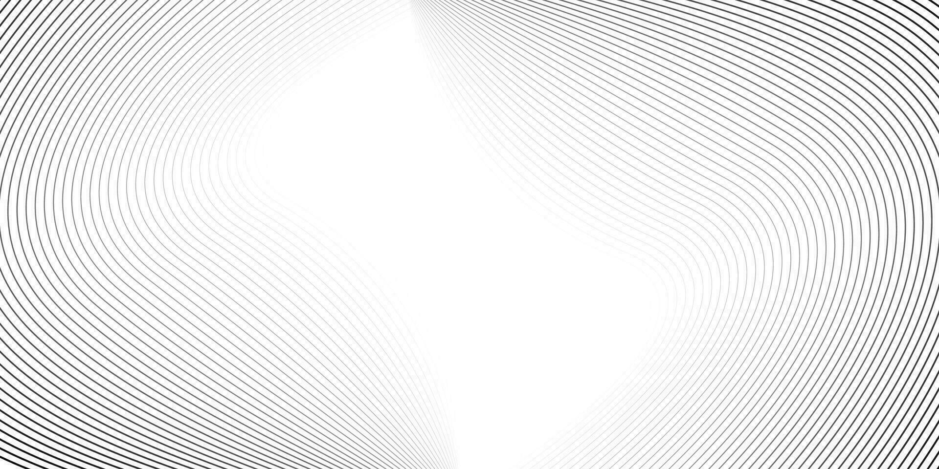 Abstract warped Striped Background. Vector curved twisted slanting, waved lines pattern. Brand new style for your business design