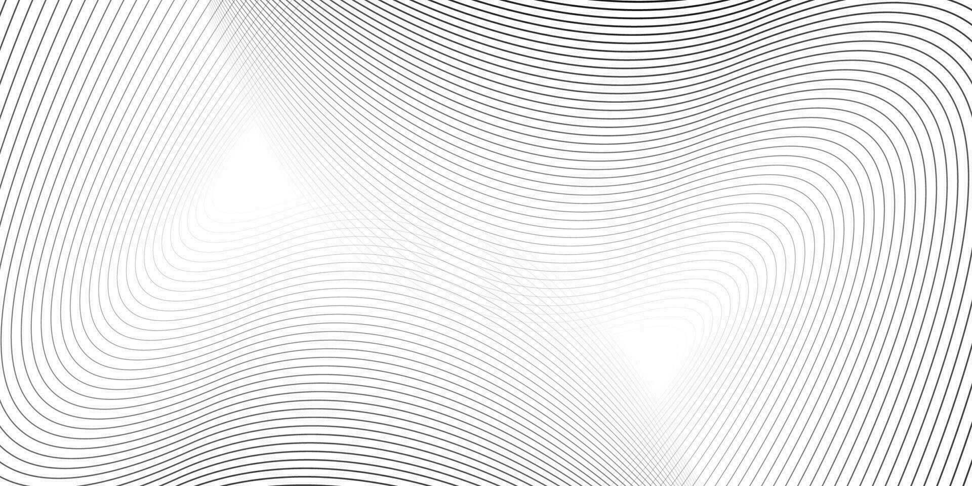 Abstract warped Striped Background. Vector curved twisted slanting, waved lines pattern. Brand new style for your business design
