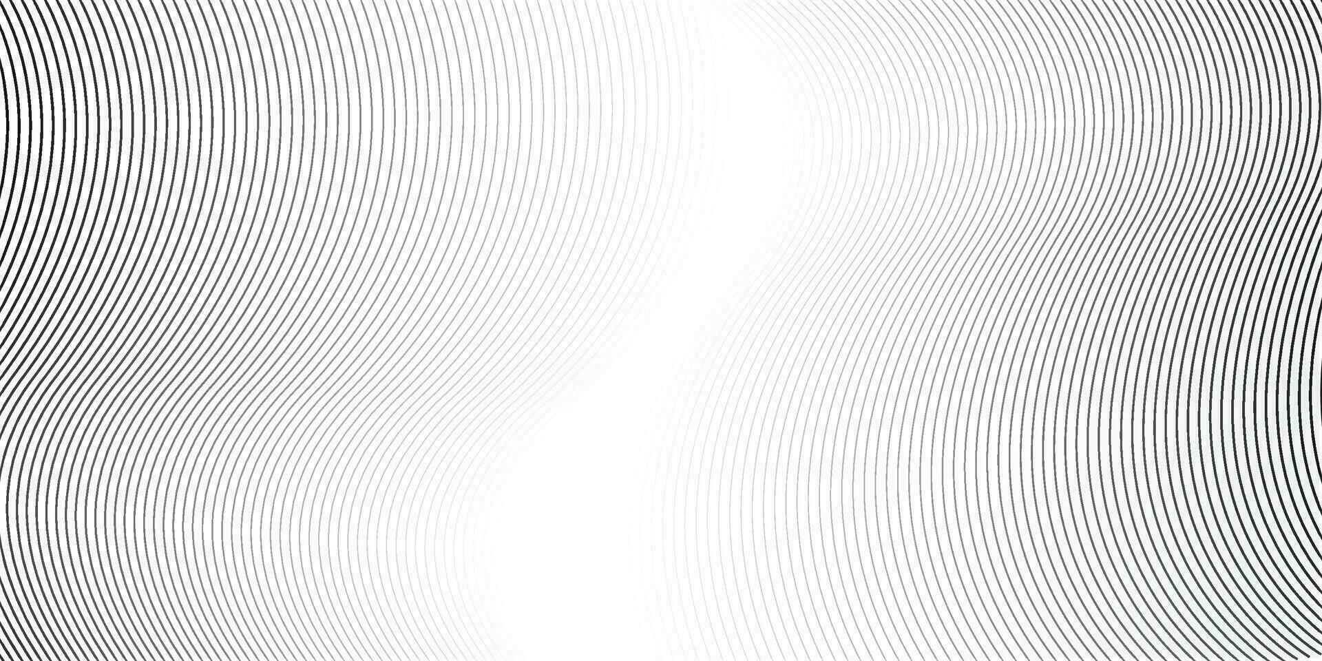 Abstract warped Striped Background. Vector curved twisted slanting, waved lines pattern. Brand new style for your business design