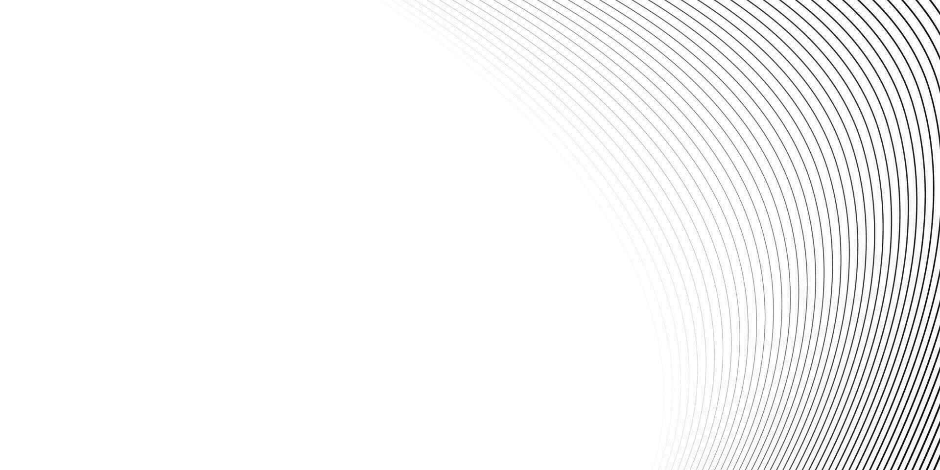 Abstract warped Striped Background. Vector curved twisted slanting, waved lines pattern. Brand new style for your business design