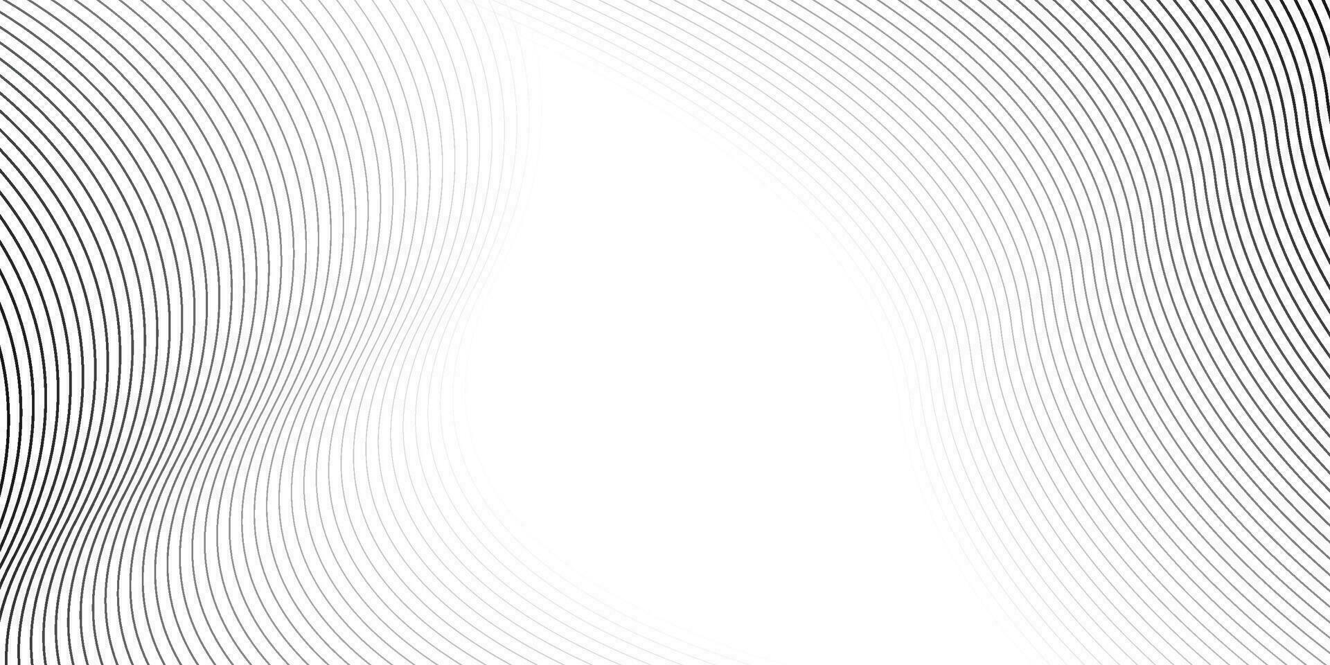 Abstract warped Striped Background. Vector curved twisted slanting, waved lines pattern. Brand new style for your business design