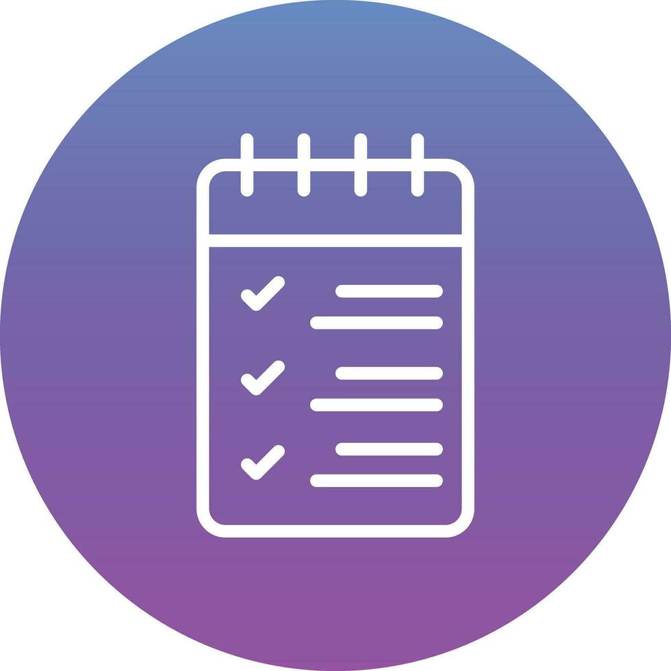 Tasks Vector Icon
