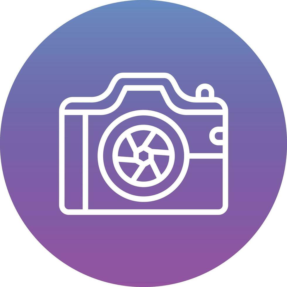 Dslr Camera Vector Icon
