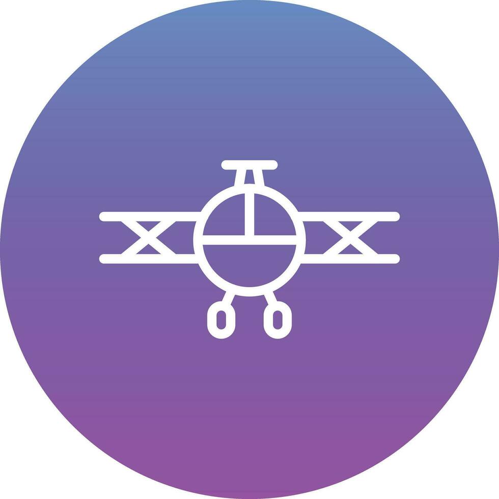 Biplane Vector Icon