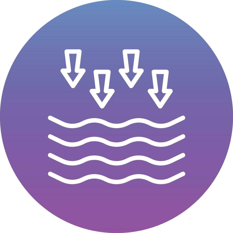 Low Tide Vector Icon