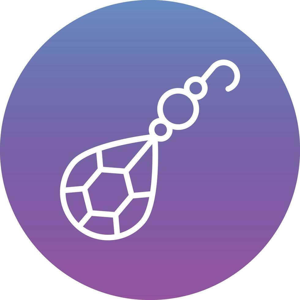 Earrings Vector Icon
