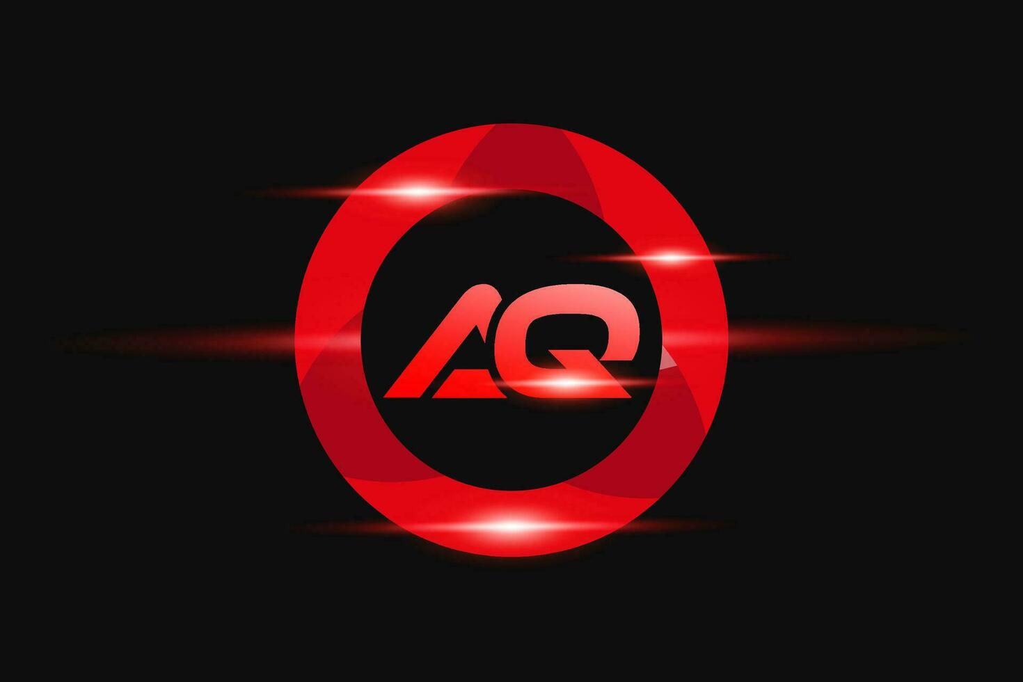 ag rojo logo diseño. vector logo diseño para negocio