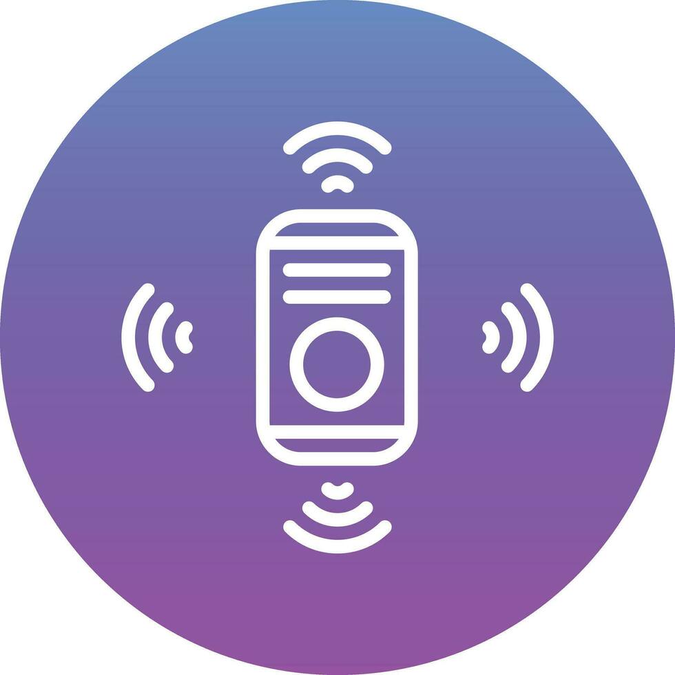 Motion Sensor Vector Icon