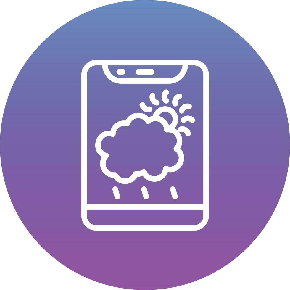 Weather App Vector Icon