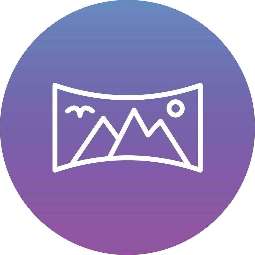 Panoramic Vector Icon