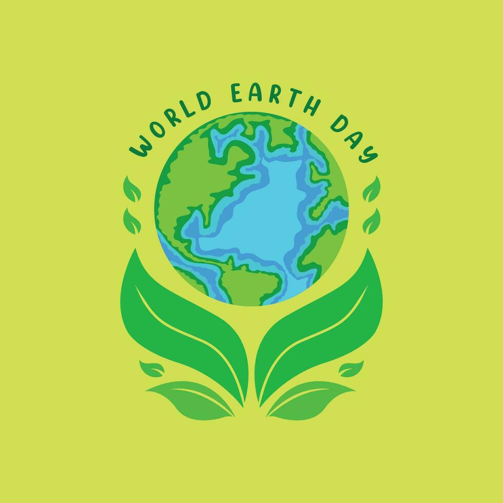 World Earth Day vector