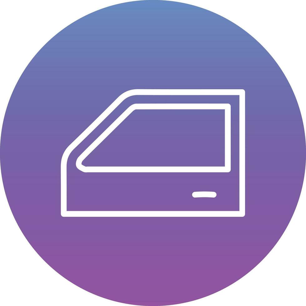 Car Door Vector Icon