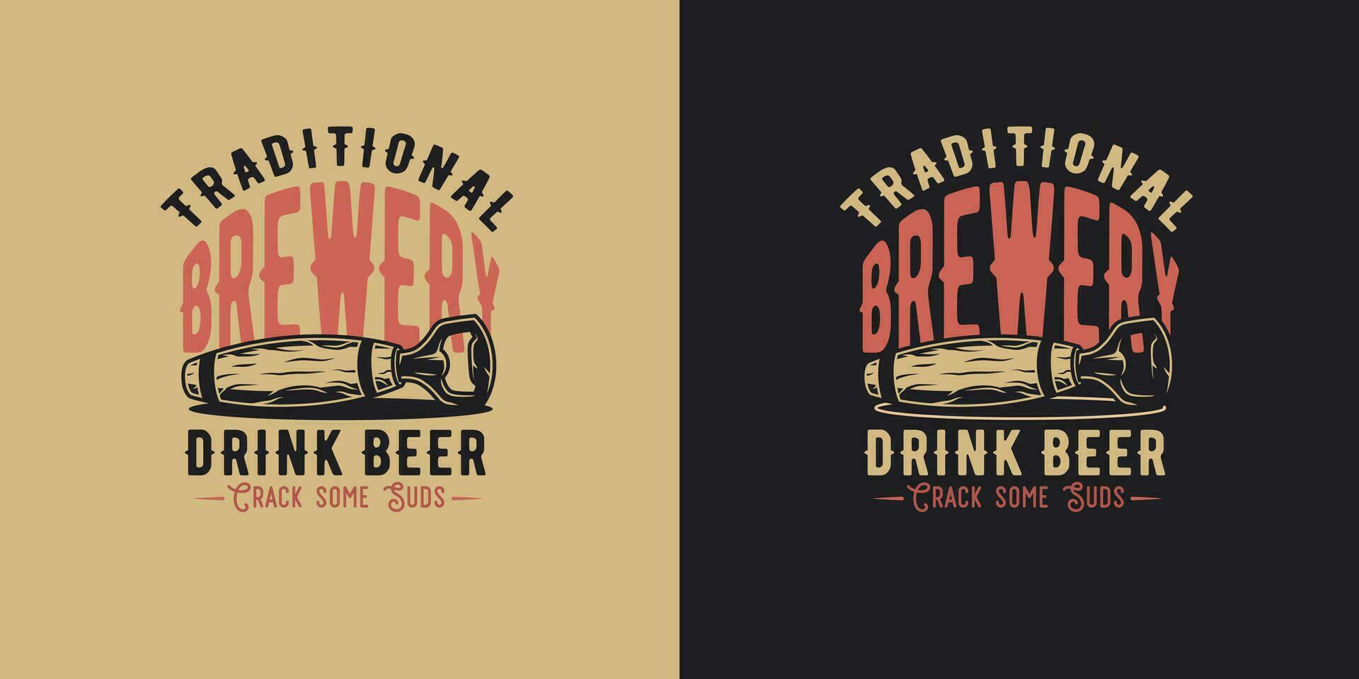 cerveza abrelatas para bar. elaborar cerveza diseño para pab vector