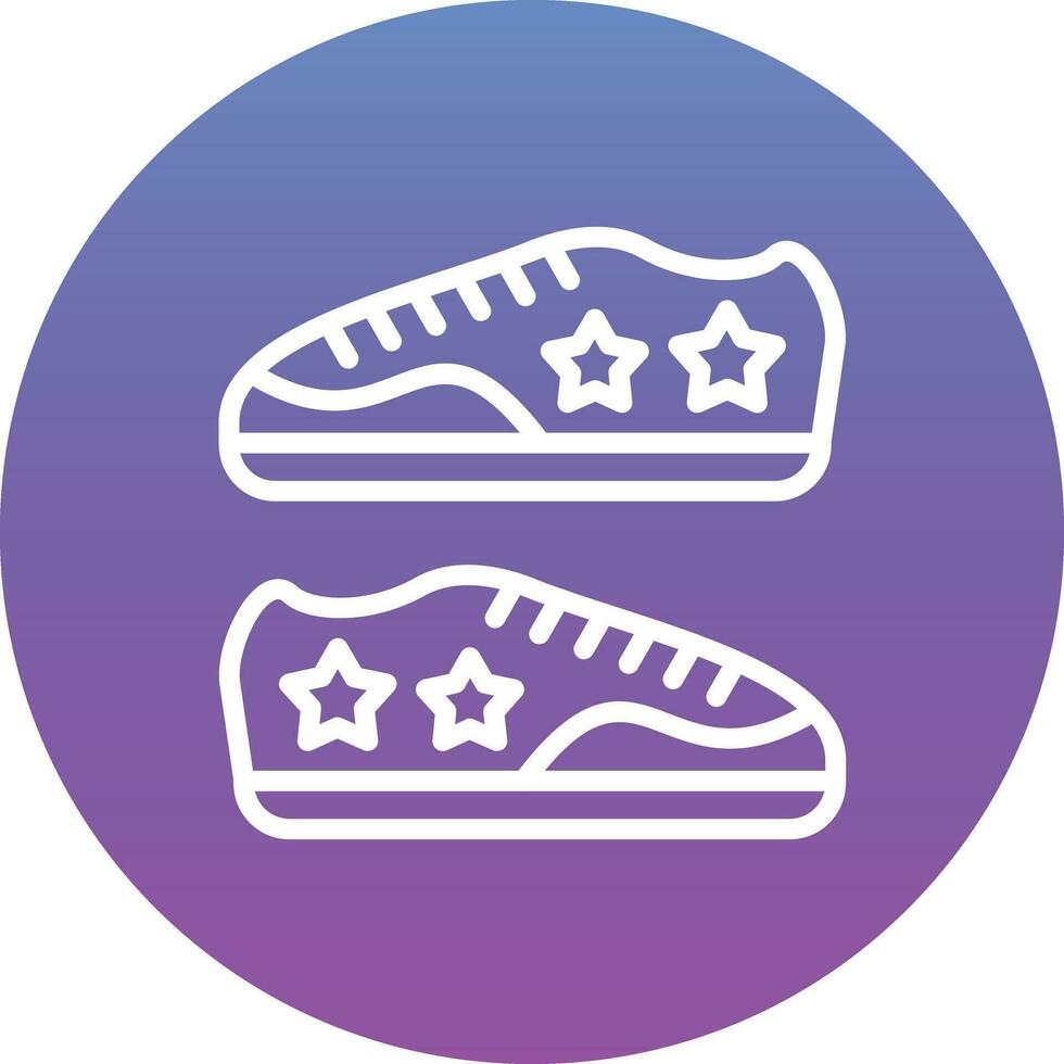 bebé Zapatos vector icono