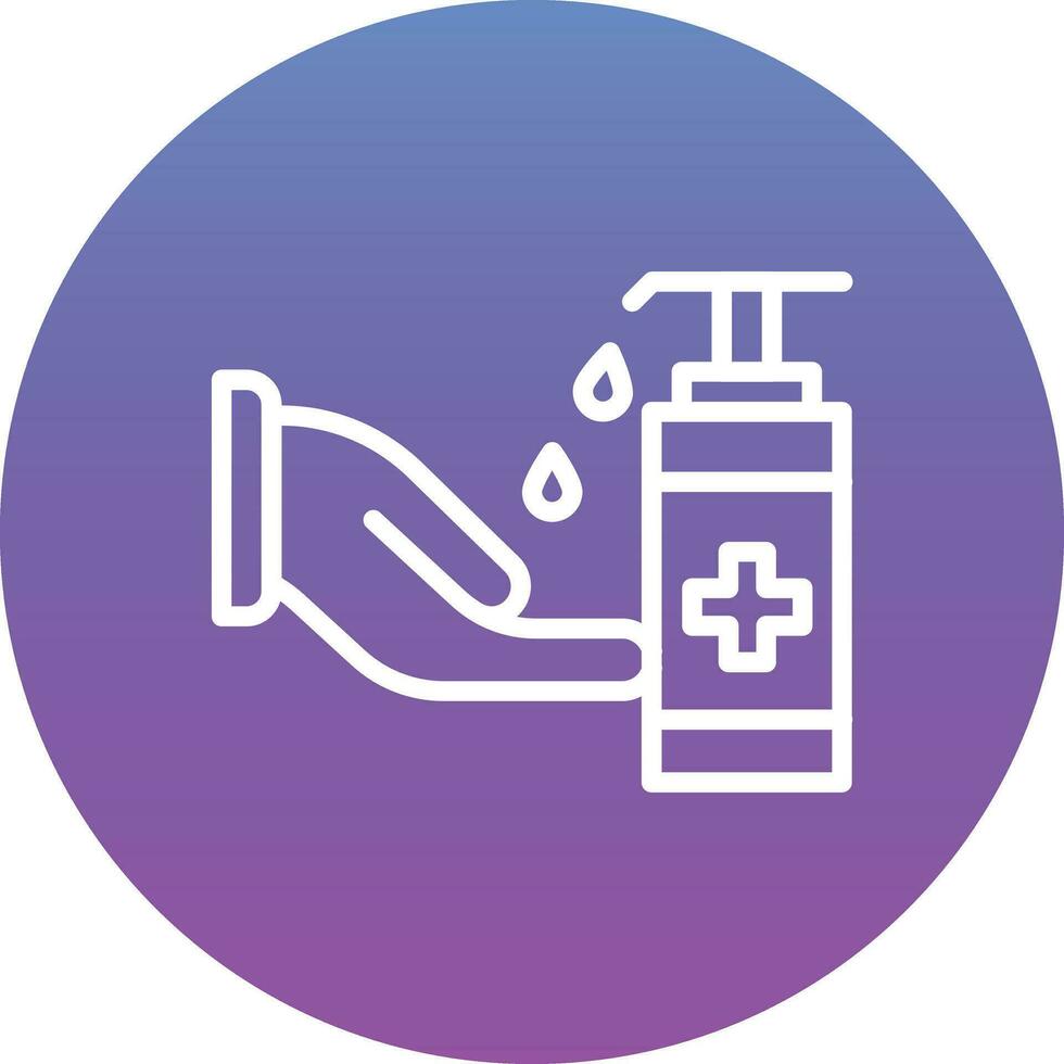 Hand Sanitizer Vector Icon