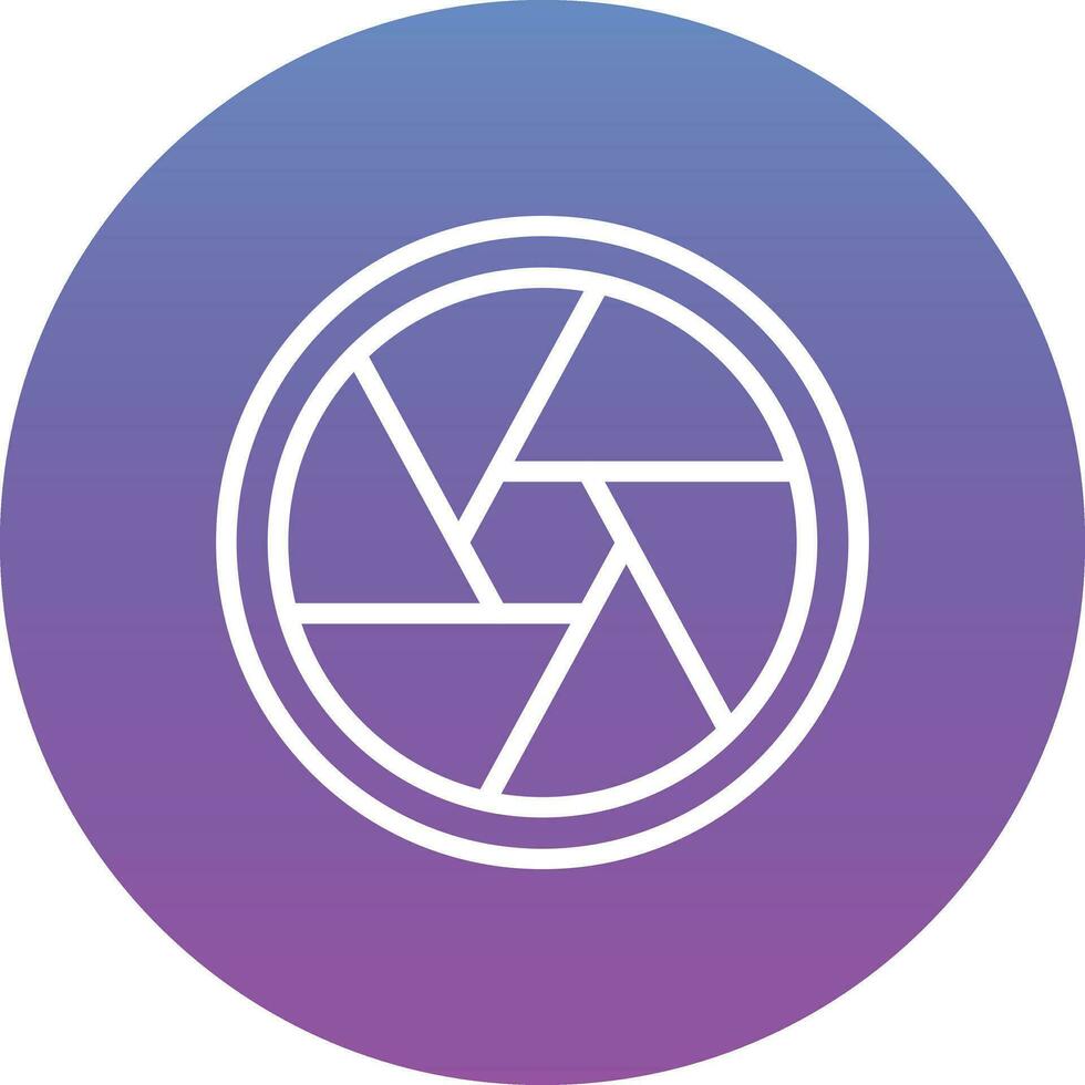 Aperture Vector Icon