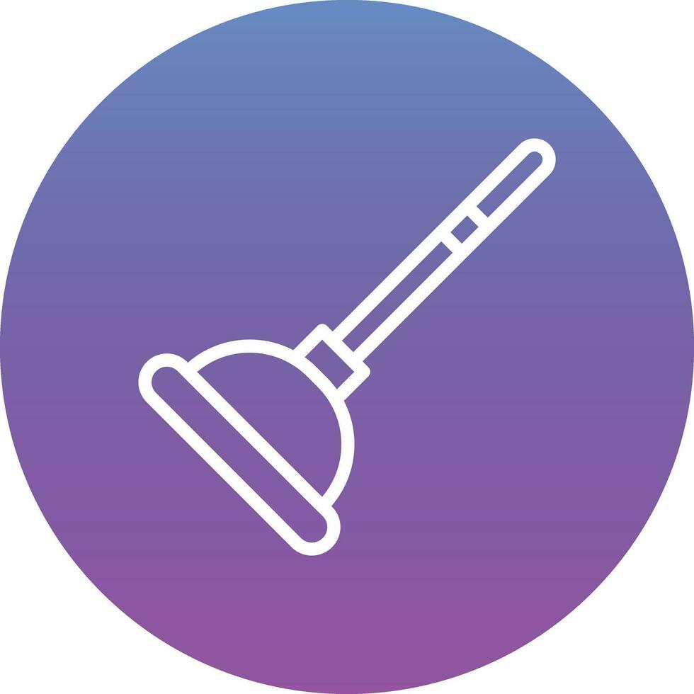 Plunger Vector Icon