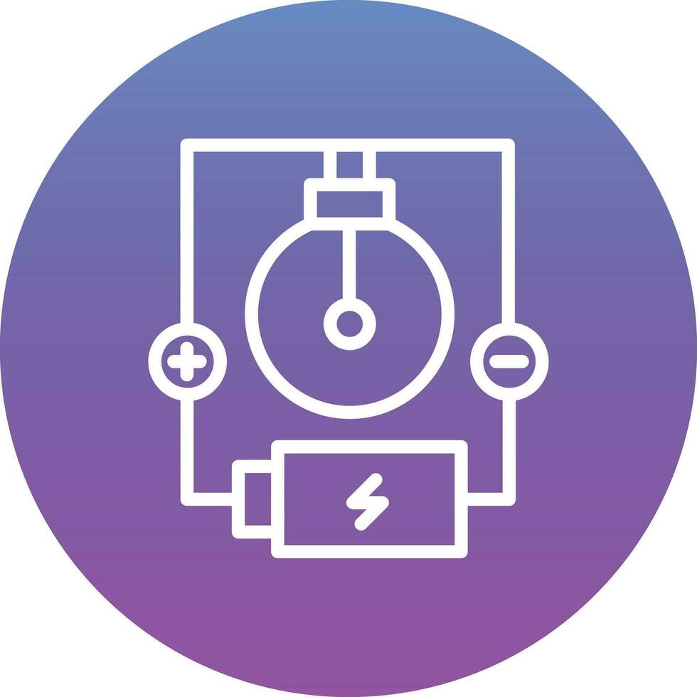 Electric Circuit Vector Icon