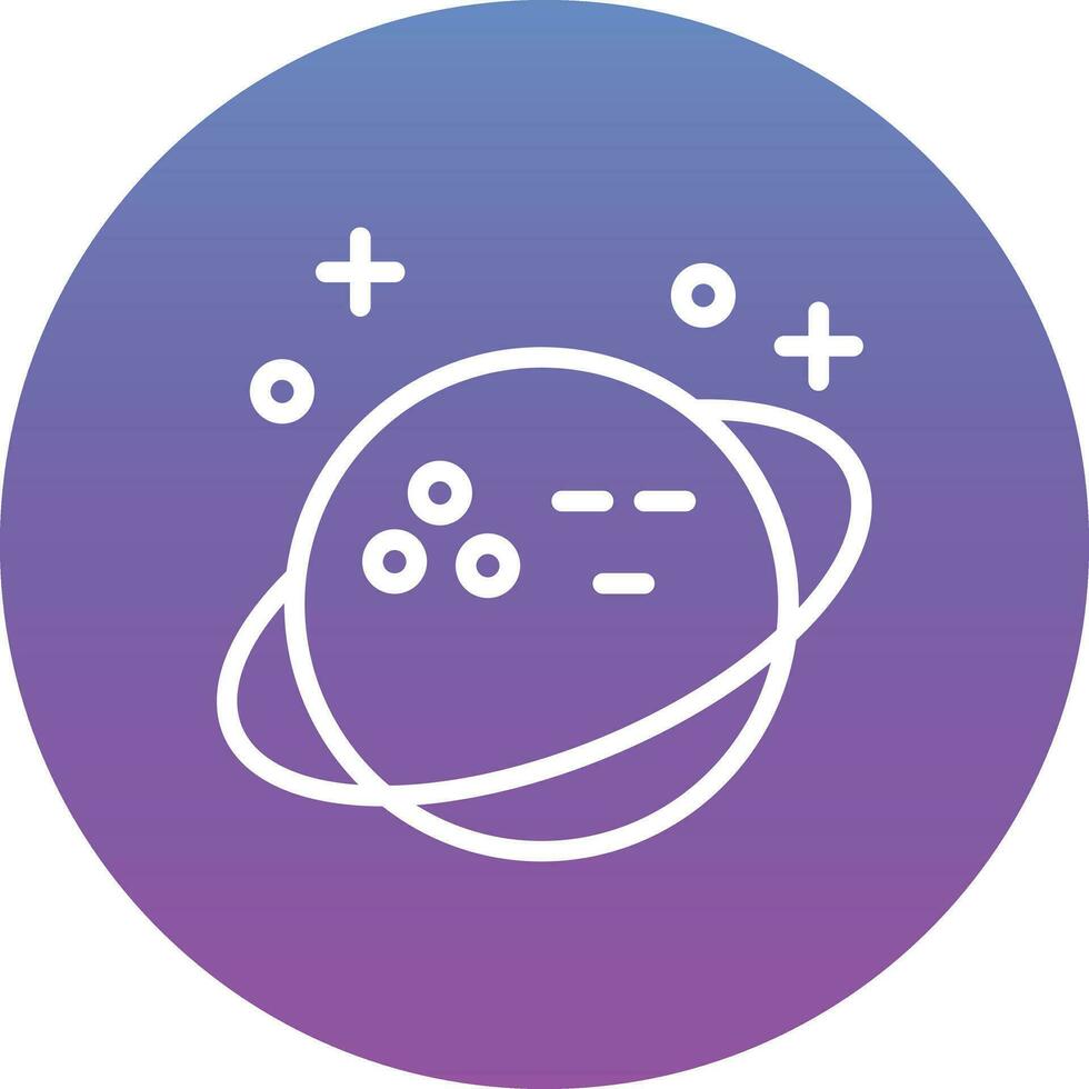 Saturn Vector Icon