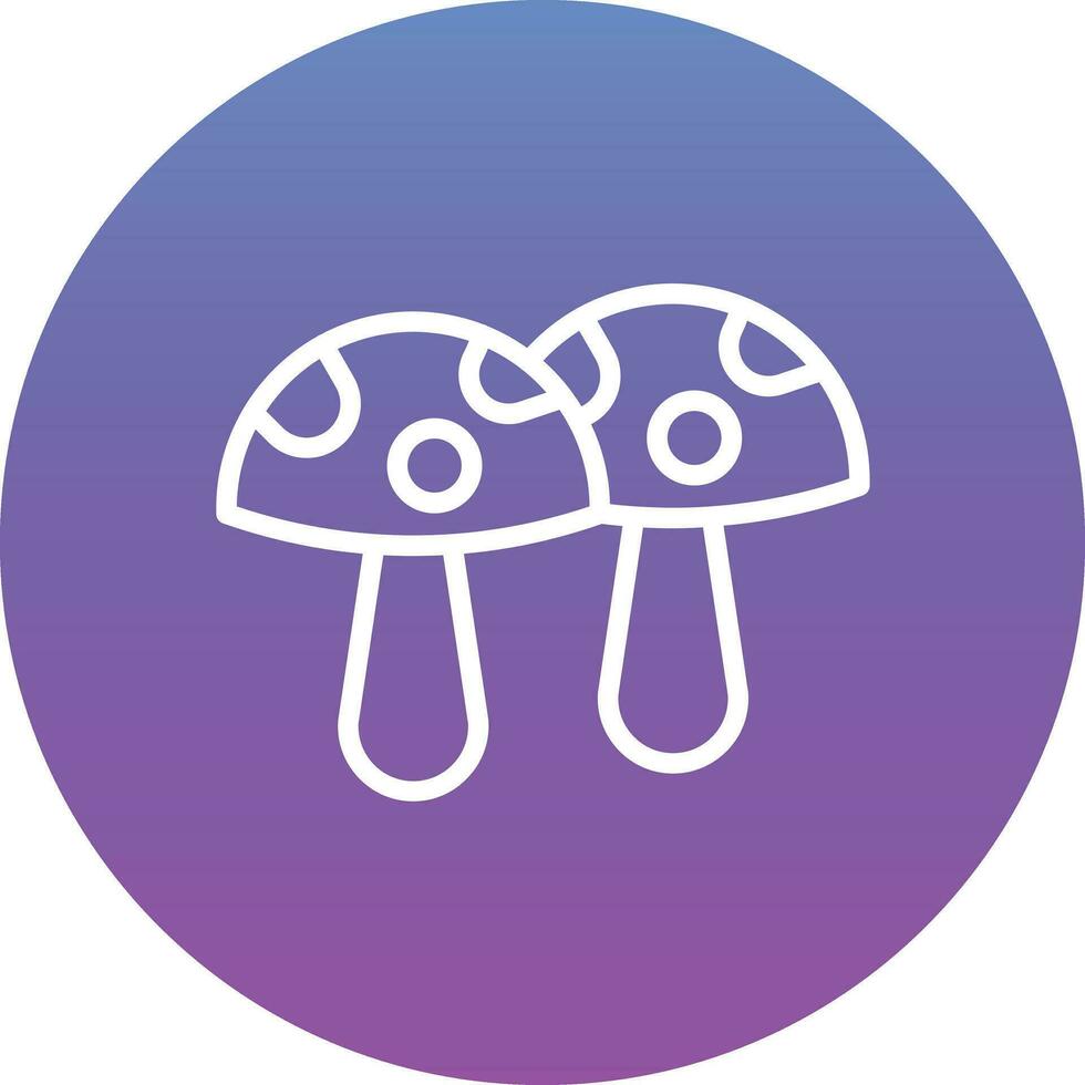 Mushroom Vector Icon