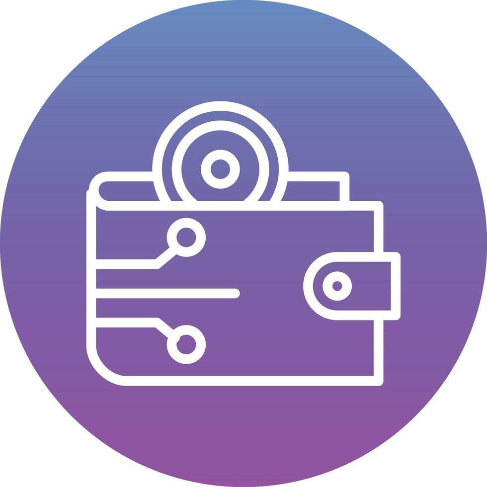 Digital Wallet Vector Icon