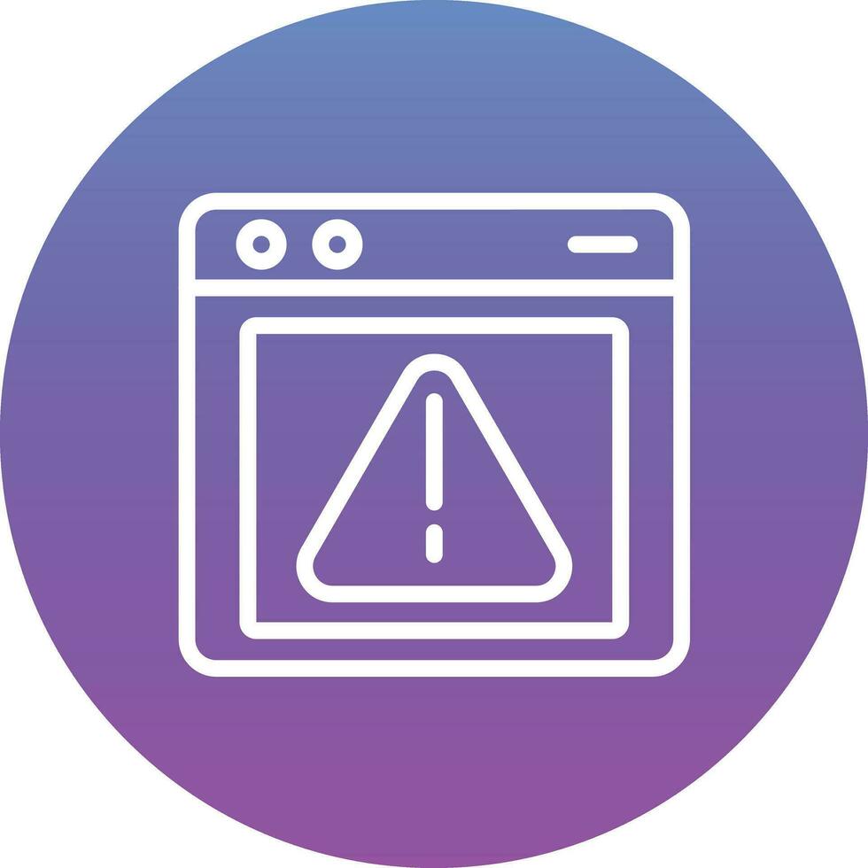 Error Vector Icon