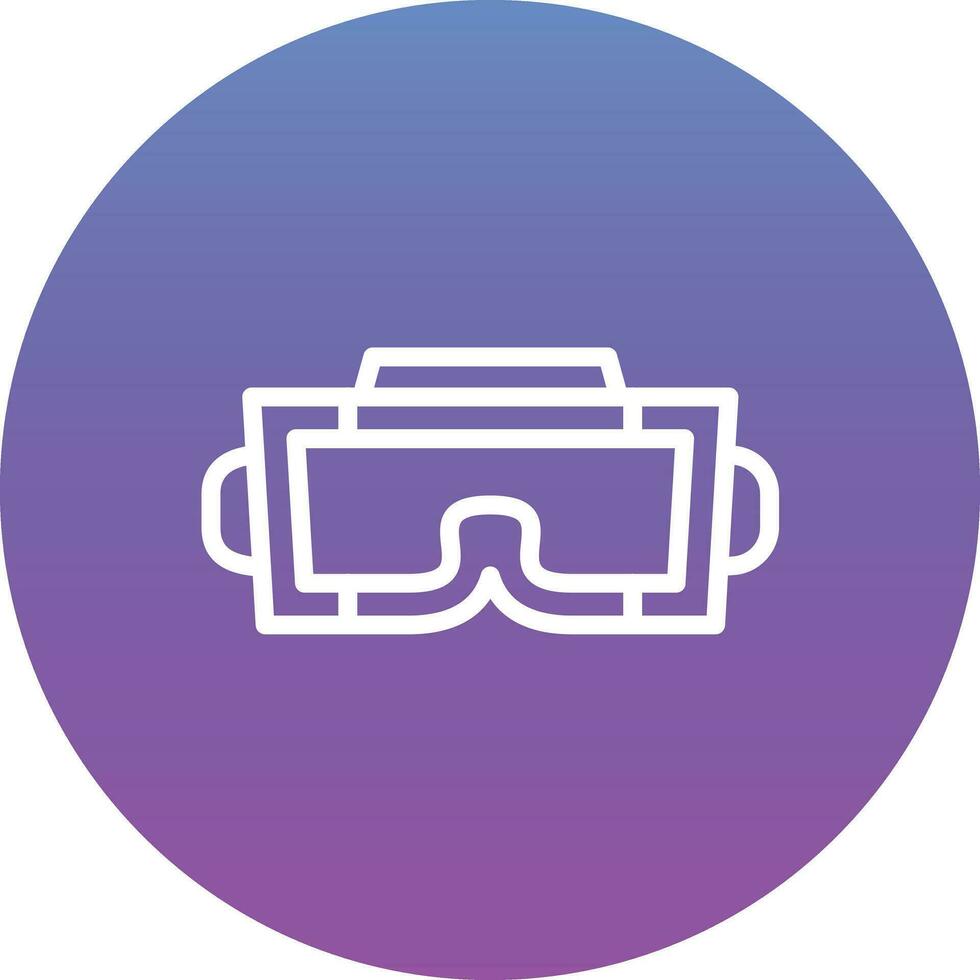 VR Glasses Vector Icon