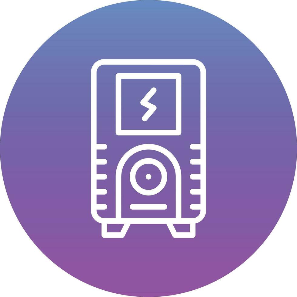 Uninterrupted Power Supply Vector Icon