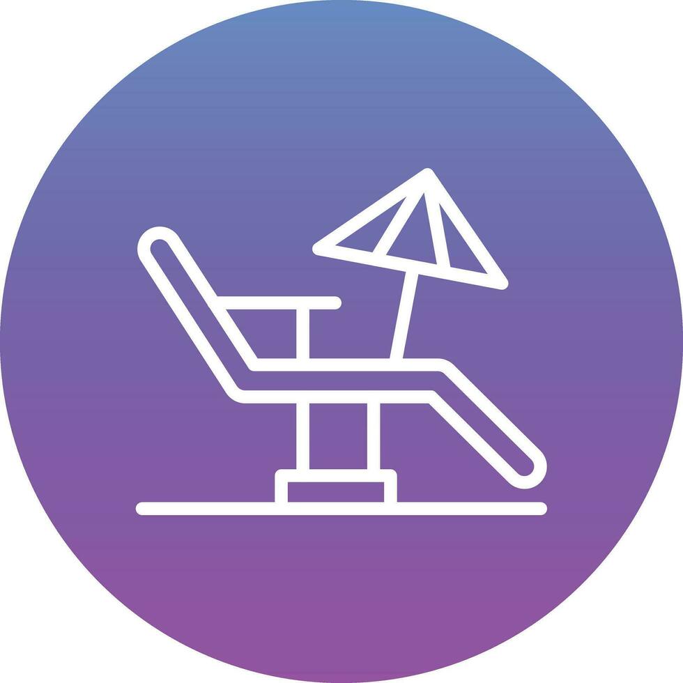 Lounge Chair Vector Icon