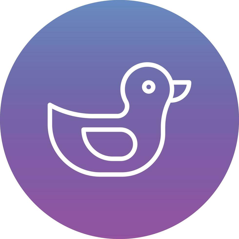 Duck Toy Vector Icon