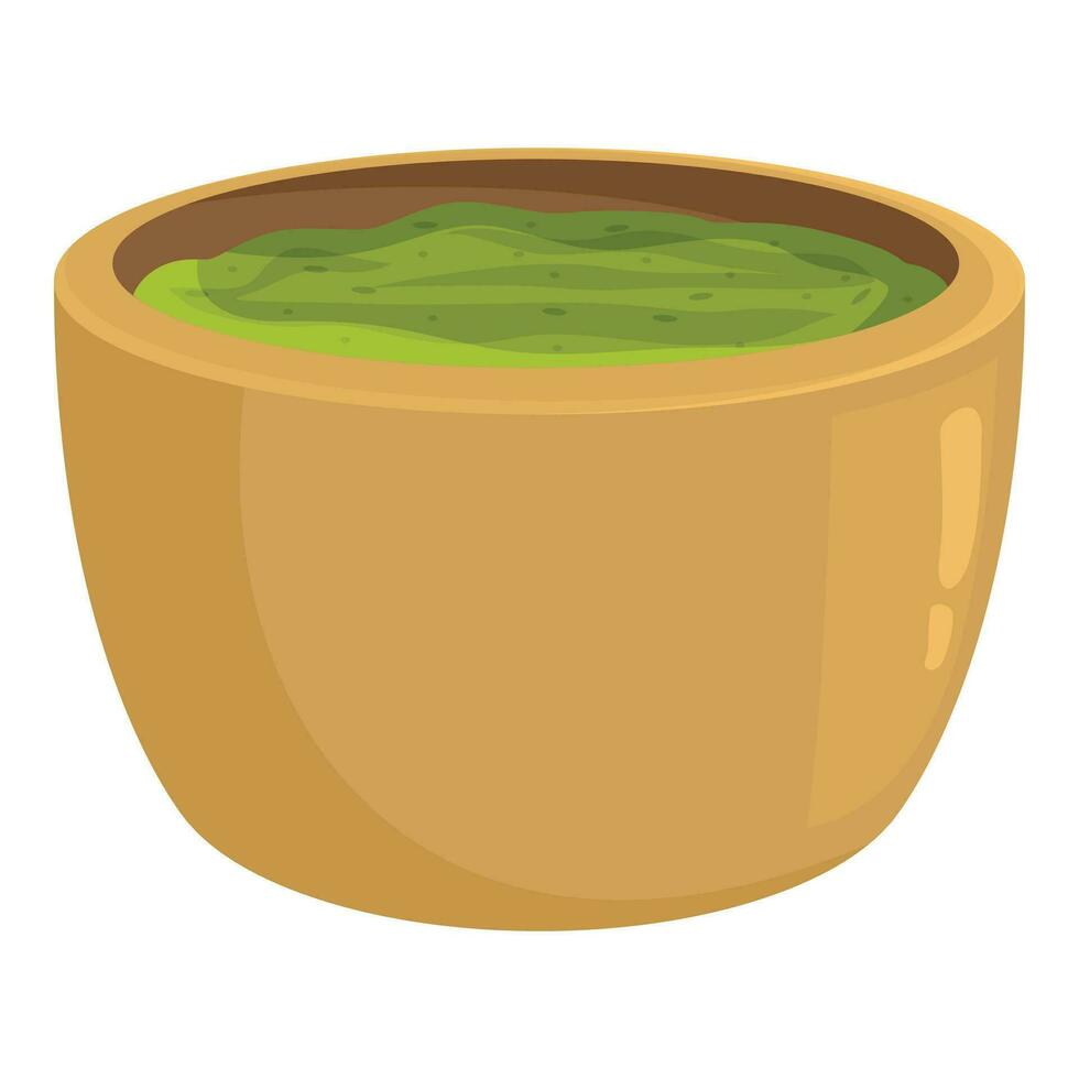 comida aromático pesto icono dibujos animados vector. salsa natural albahaca vector