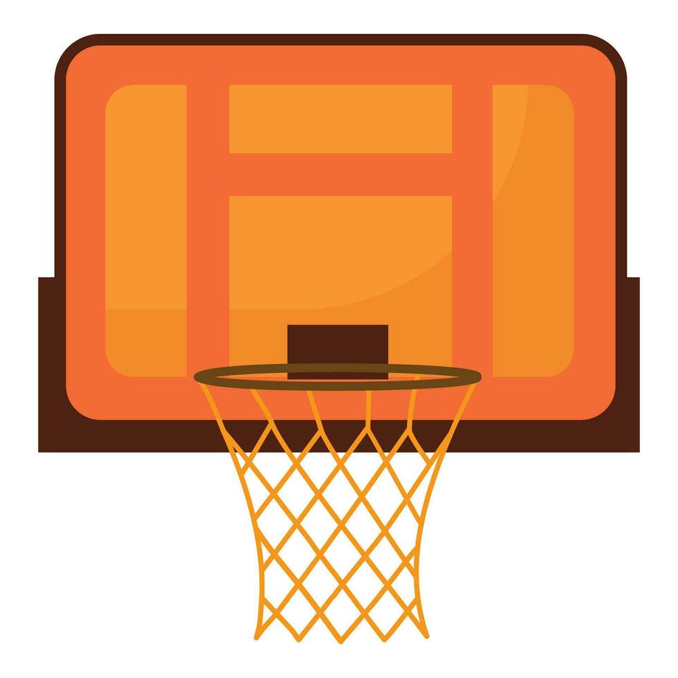 Basketball board icon cartoon vector. Court player game vector