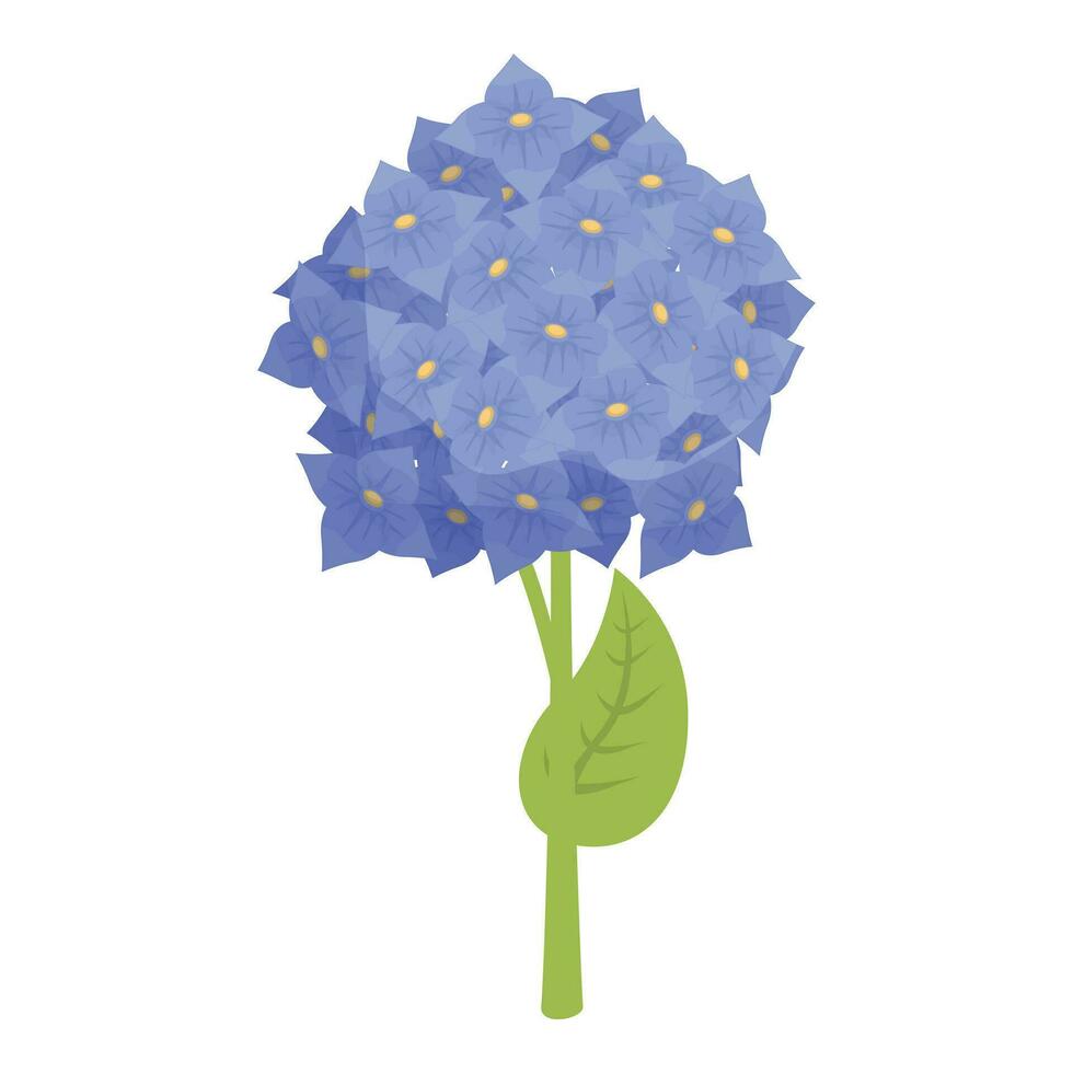 Floral lilac flower icon cartoon vector. Fashion scent vector