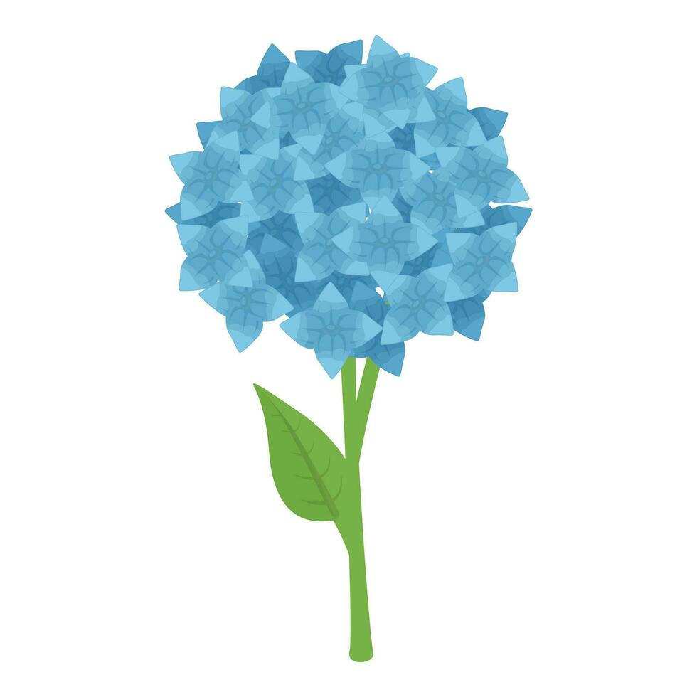 Posy style flower icon cartoon vector. Blossom floral vector
